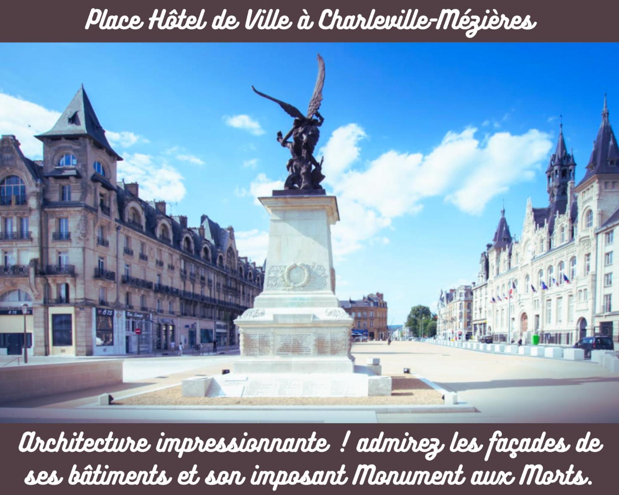 Charleville-Mezieres: Belle Vue Place Ducale Екстер'єр фото